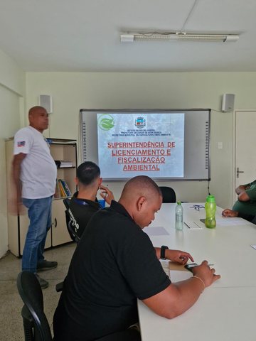 Treinamento de Legislação para Fiscalização