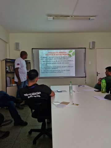 Treinamento de Legislação para Fiscalização