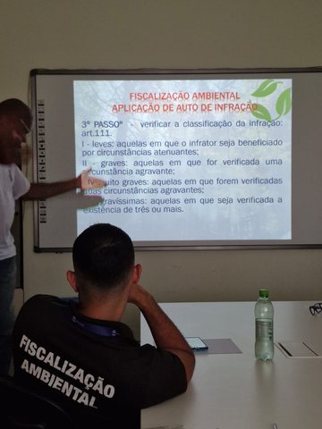 Treinamento de Legislação para Fiscalização