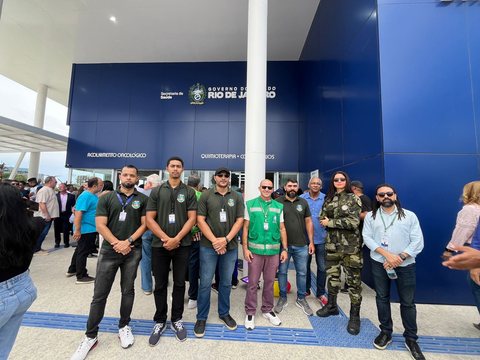 Registro fotográfico: Inauguração do Onco Baixada