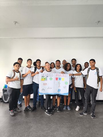 Registro fotográfico: Apresentação das Cartografias Sociais — CIEP 345