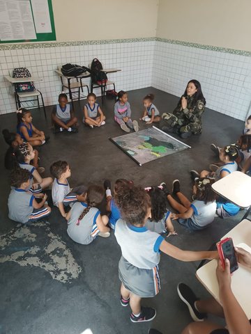 Palestra no Colégio Austiense — Água e Fauna